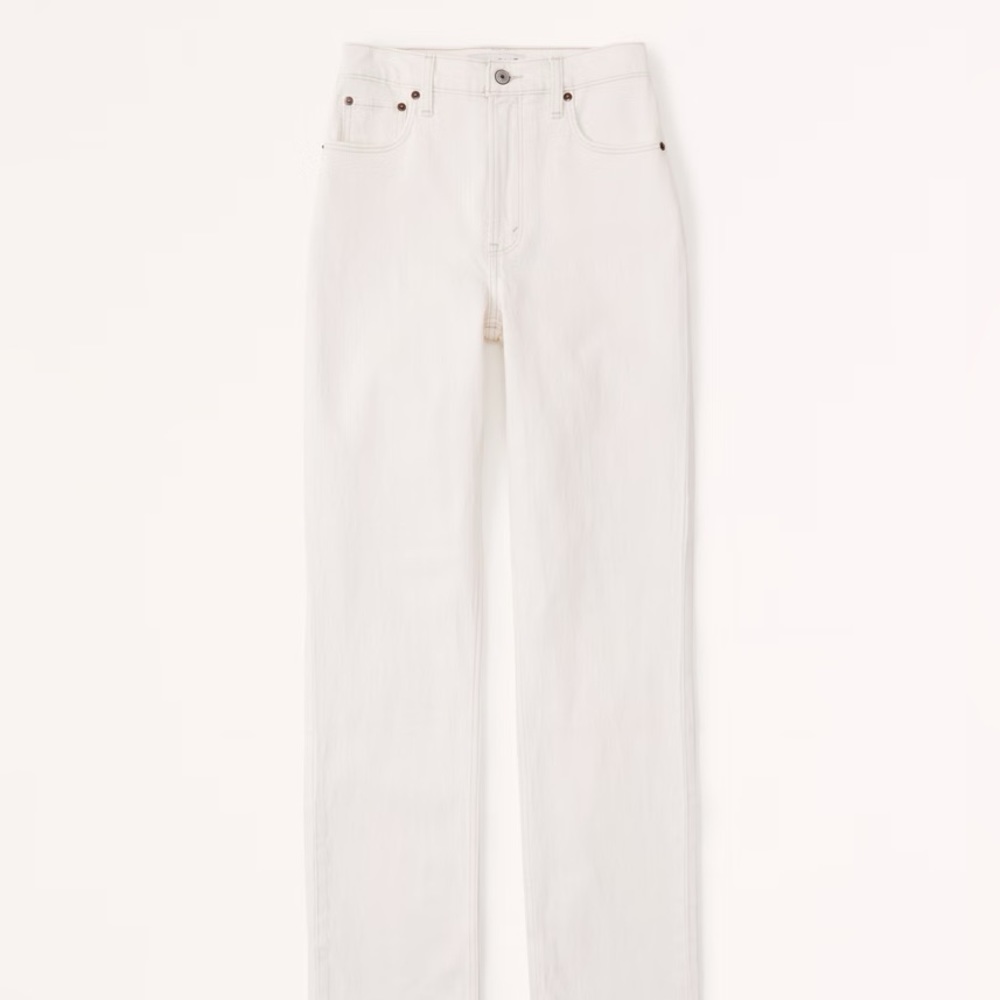 Abercrombie 90s straight high rise Jean